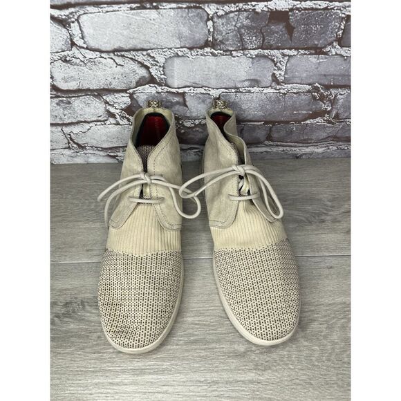 UGG Seal Grey Freamon Hyperweave 2.0 Sneaker Ankle Boots Men’s Sz 12M US/45.5EU